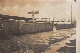 2007年嘉兴回车站摄像 火车进站