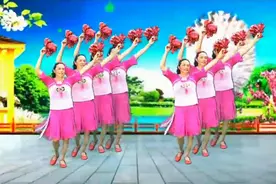 优美欢快好看的花球舞《结婚啦DJ》激情欢快，简单易学，原创教学