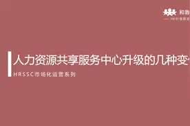 企业人力资源共享服务中心（HRSSC）升级的几种变体视频封面