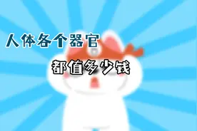 你身体的各个器官到底有多值钱？加起来总价达3亿人民币！