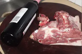 一瓶红酒，三斤狗肉，学会这样炖，出锅档次就是不一样视频封面