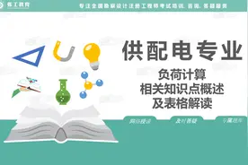 供配电专业：负荷计算相关知识点概述，及表格解读。视频封面
