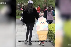 baby独自带儿赏樱花，人比花娇身材超好，小海绵4岁身高瞩目视频封面