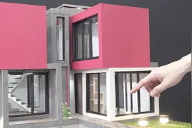 小伙手工装修二层洋楼模型，成品让人眼前一亮，我都想试试了视频封面