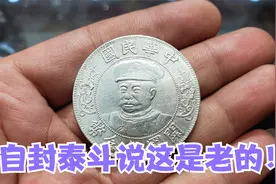 自封银圆收藏界的泰斗，拿少见大珍扬言肯定老，大家看看对吗？视频封面