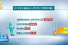 陕西省统计局最新统计数字显示：去年就业人员平均工资稳步增长视频封面