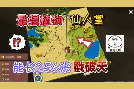 迷你世界：仙人掌能长到禁区“256米”地图中已经看不到它的全貌视频封面