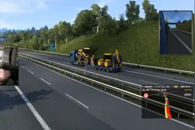 欧洲卡车模拟2创业记20：帮忙送装载机到斯德哥尔摩的工地去工作