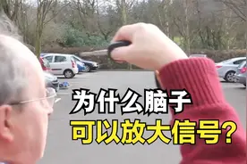 把车钥匙顶在脑门上，为什么脑子可以放大信号？视频封面