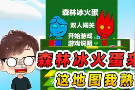 蛋仔派对：森林冰火蛋来袭？双人合作挑战，这地图好眼熟啊！