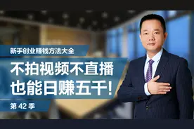 不拍视频不直播也能日赚五千！