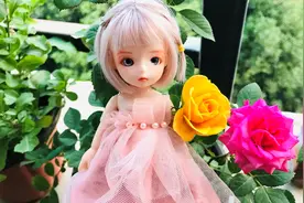 手工 娃娃衣服教程 给娃娃缝一件粉色小礼裙#西瓜手工礼物季#