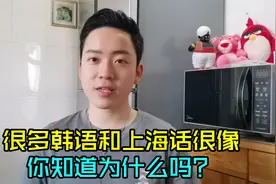 很多韩语和上海话发音一模一样，你知道韩语为何与上海话相似吗视频封面