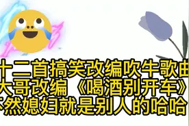 爆笑改编吹牛歌曲汇总 《喝酒别开车》不然媳妇就不是你的了！