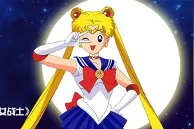 我要代表月亮消灭你，手绘《美少女战士》人物月野兔视频封面