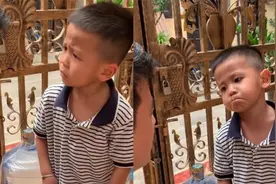 广东萌娃犯错后理直气壮跟爸爸认错 用最凶的“广普”说最怂的话视频封面