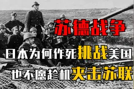 苏德战争爆发，日本为什么不趁机夹击苏联，而是作死挑战美国？视频封面