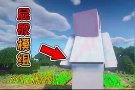 我的世界模组介绍--《屁股》，吓得我坐在了岩浆上！