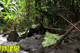 大表哥在野外捕猎，野外做房，日子过得悠哉悠哉。视频封面