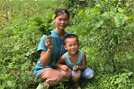 广西农村90后宝妈摘自种的决明子滚鸡蛋汤 一家4口喝光满满一大盆视频封面
