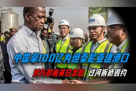 中国拿100亿为坦桑尼亚建港口，对方却被英日忽悠，过河拆桥毁约视频封面