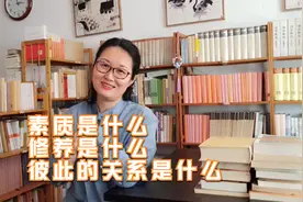 素质指什么？修养指什么？彼此什么关系？视频封面