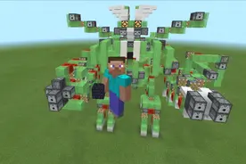 我的世界自制红石战斗机甲！{教程}视频封面