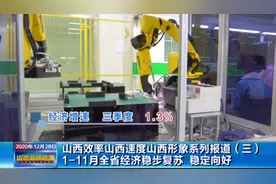 1-11月山西省经济稳步复苏稳定向好！|山西新闻联播视频封面