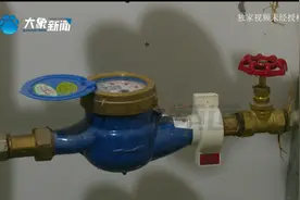 家里没人还产生了11吨的用水量？男子：总阀门都关了水表还在转