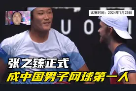 张之臻正式成中国男子网球第一人！世界排名第31位，超卢彦勋纪录视频封面