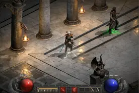 暗黑破坏神2法师最强闪电幻化之剑！地狱难度神速打死BOSS！视频封面