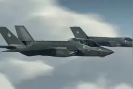 美F35擅闯我国领空，被歼10C战机4次锁定，太霸气了，影视剧