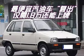 最便宜汽油车“复出”，只需1.8万还能上牌，还要啥老年代步车视频封面