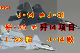 不要再说错了 歼14项目 歼20胜而歼14败 F35是企业独立开发项目视频封面