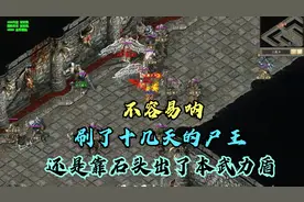 热血传奇：终于出武力盾技能书了，居然还是开启魔法神石获得的？