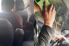 男子花1400元打独享顺风车，7座却挤了8个人！哈啰：封号！视频封面