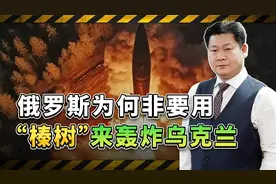 俄罗斯可以用别的导弹，为什么非要用这“榛树”来轰炸乌克兰呢？视频封面