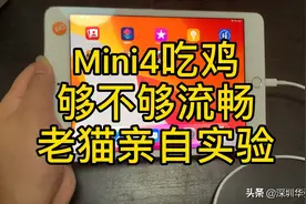 15年iPad mini4吃鸡流畅不卡a8处理器够不够用你说了算百元神机视频封面
