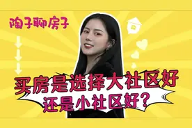 买房是选择大社区好？还是小社区好？视频封面