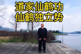 道家仙鹤功，仙鹤独立势，静则成桩，动则成功，改善肢体平衡视频封面