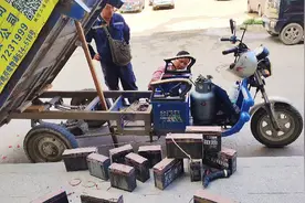 大三轮电动车三组60Ⅴ32Ah电瓶送来修复视频封面