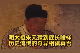 #明太祖朱元璋到底长啥样#历史流传的文物画像与真实形像相符吗#视频封面
