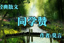 《同学赞》作者，莫言视频封面