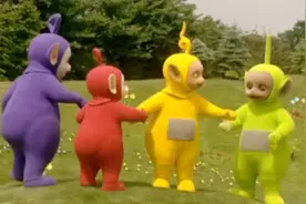 天线宝宝:宝宝乐园里发出了奇怪的声音，拉拉笑到停不下来