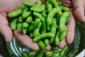 盐水毛豆怎样煮碧绿不变色？大厨教你一招，入味好吃不发黑，美味视频封面