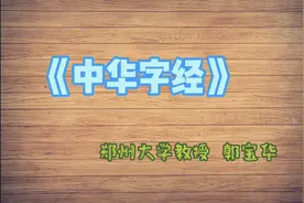 這個厲害了！郑州大學郭保華用四千字寫出了《中華字經》视频封面
