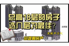 总高18层的房子选几层为最佳？一分钟让你了解不同的人怎么选择！视频封面