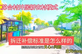 江苏合村并居新农村拆迁补偿标准是多少