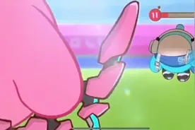 超燃竞技场 :   当小蓝不想惹小粉生气时