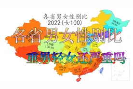 各省男女性别比排名，重男轻女图？视频封面